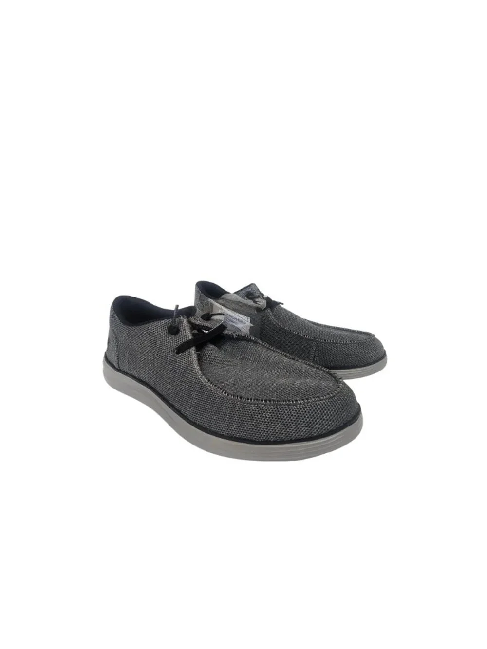 Skechers Arch Fit Slip-On Shoes Gray Lightweight Casual Comfort Men's 12M